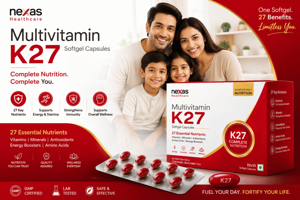 k27 multivitamin softgel capsules family wellness
